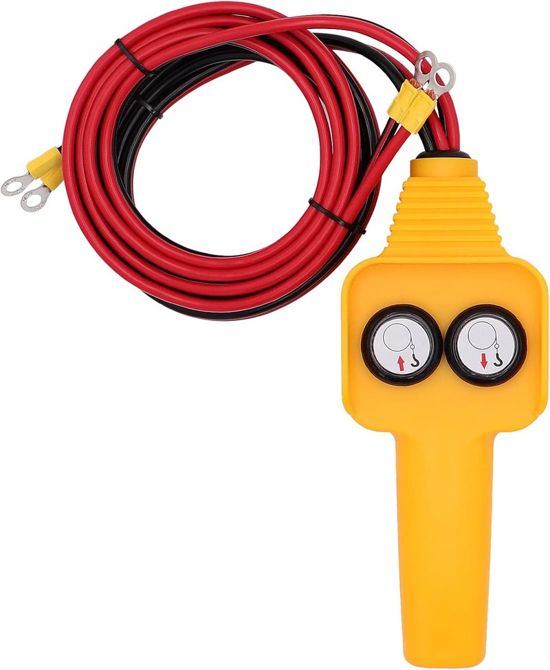 Torkettle Winch Hand Control Assembly Controller with Solenoid Relay Built-in for 1500lbs to 4500lbs 12V Electric Winch - Image 1